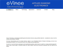 Tablet Screenshot of evincetechnology.com